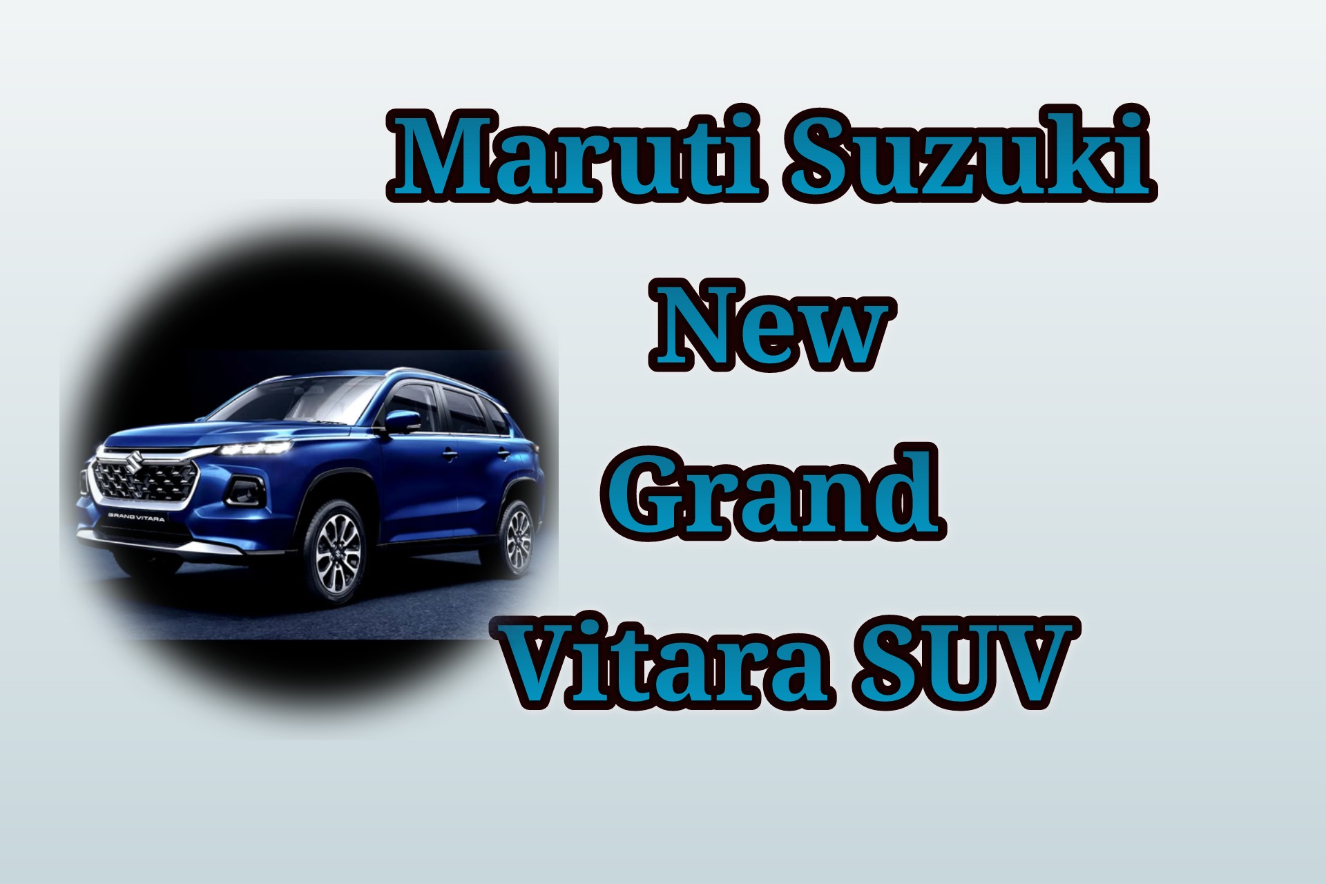 Maruti Zuzuki new Grand Vitara SUV