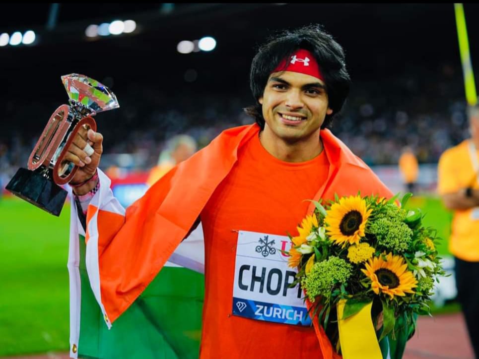 Neeraj chopra diamand league trophy 2022 (2)